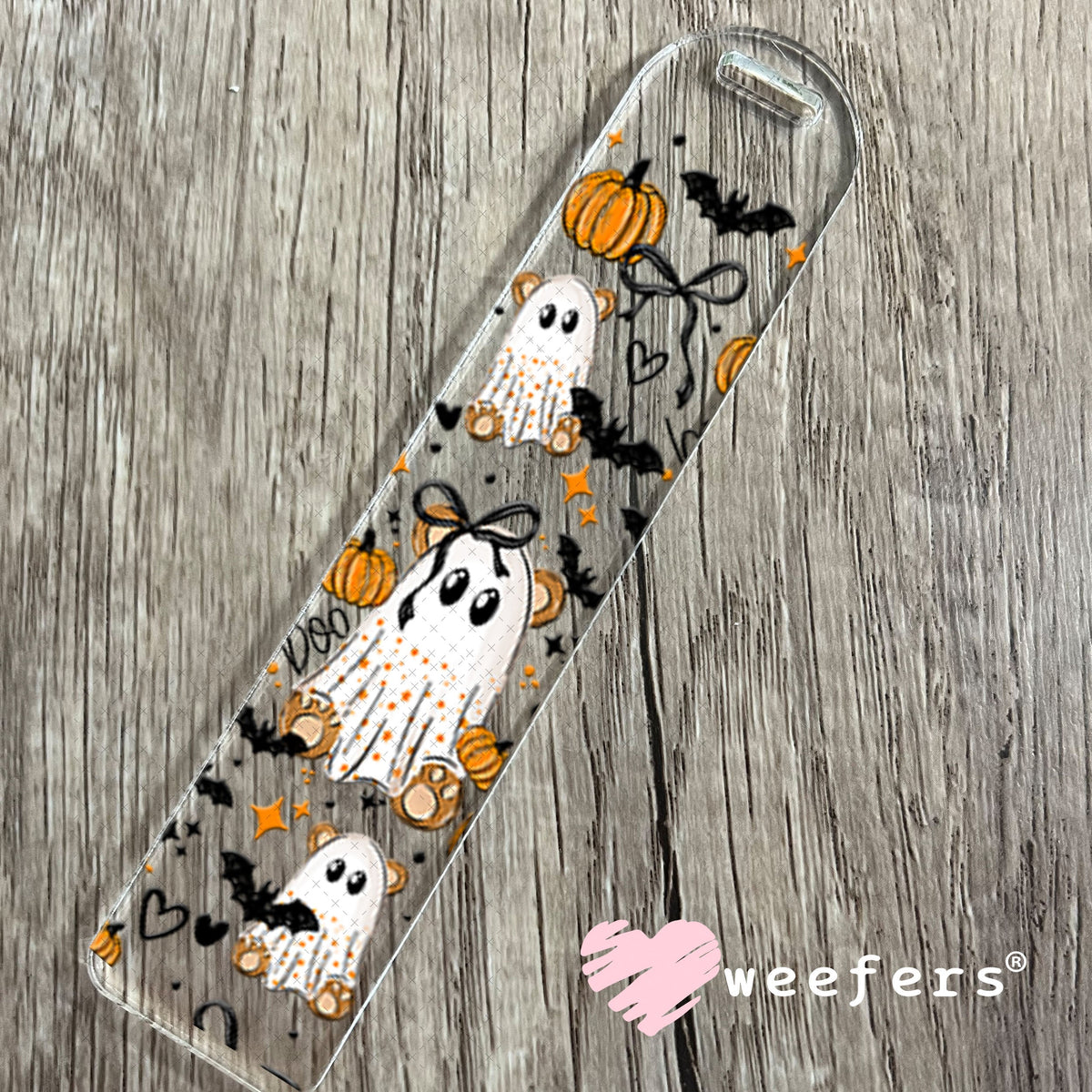 UV DTF Cup Wraps - Halloween Ghost Friends Bookmark Weefers