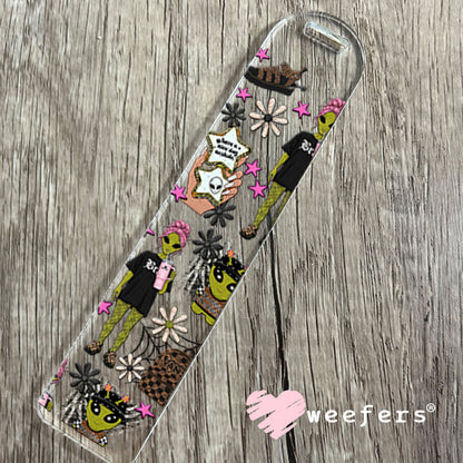 UV DTF Cup Wraps - Baddie hjave a nice day a-hole Bookmark Weefers