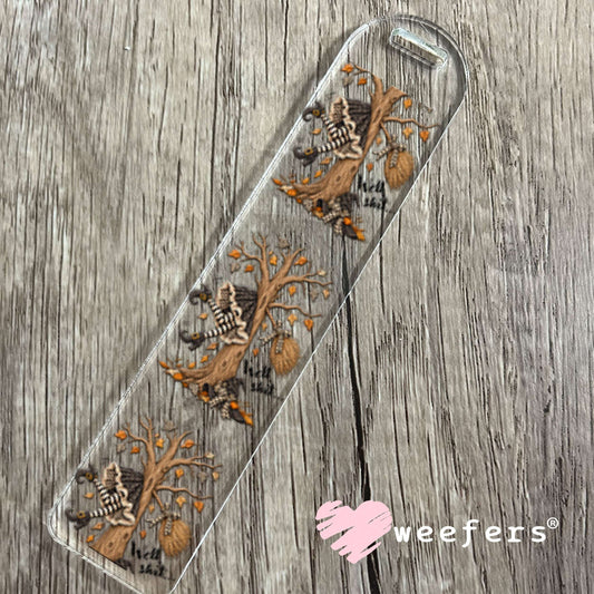 UV DTF Decal - Well Sh$t halloween Witch Tree Bookmark Weefers
