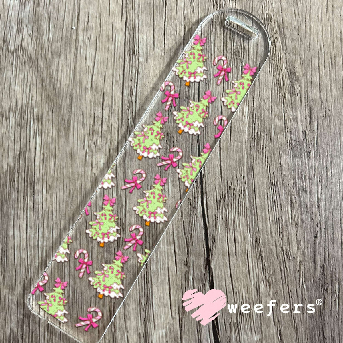UV DTF Cup Wraps - Couquette Christmas Bookmark Weefers