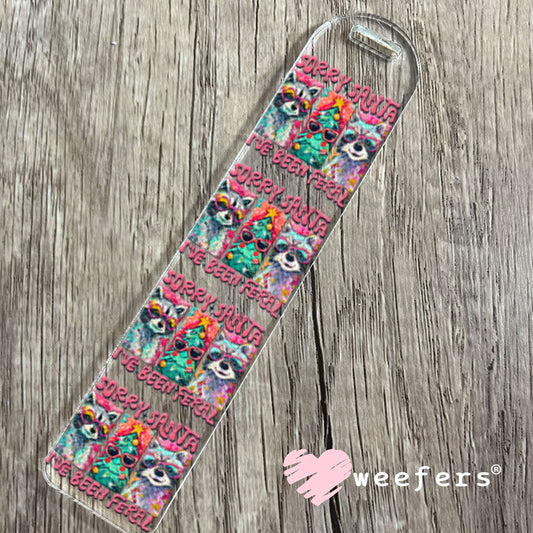 UV DTF Decal - Sorry Santa I've Been Feral Bookmark Weefers