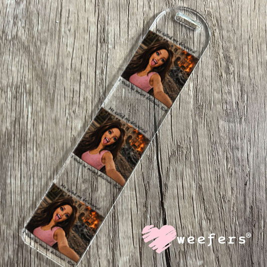 UV DTF Decal - He Called Me Delusional Sassy Doll Bookmark Weefers