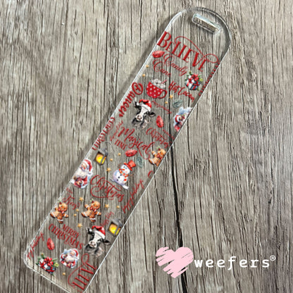 UV DTF Cup Wrap – USA Red White Blue Bows Bookmark Weefers