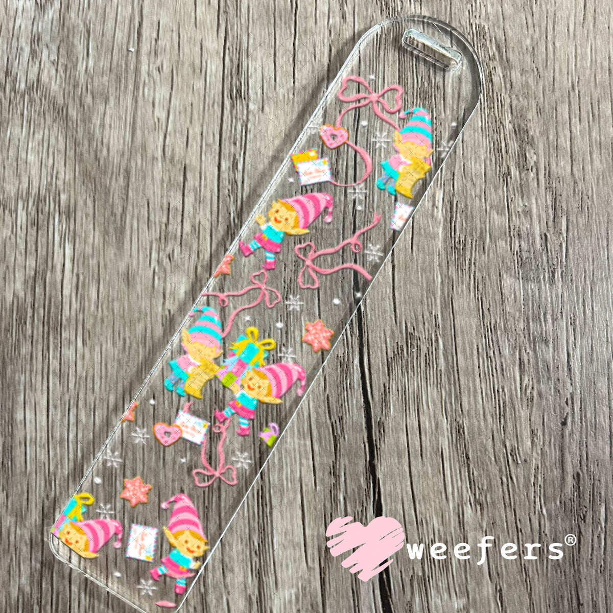 UV DTF Cup Wrap – USA Red White Blue Bows Bookmark Weefers