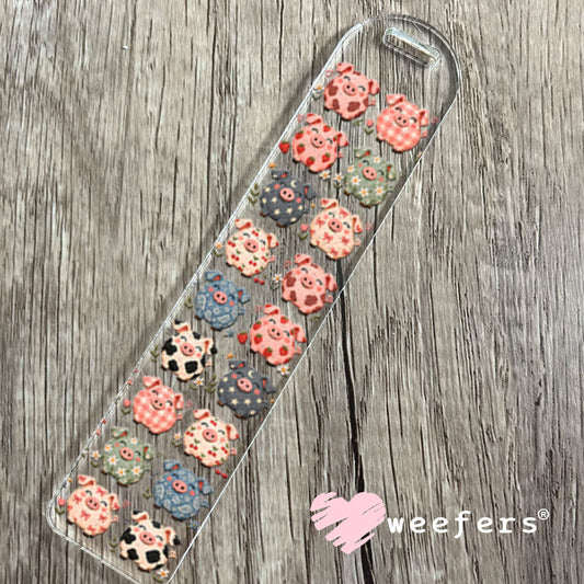 UV DTF Cup Wraps - Happy Piggies Bookmark Weefers