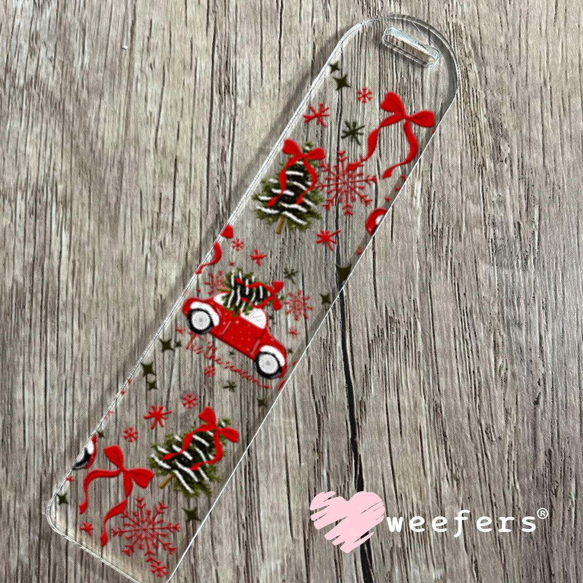 UV DTF Cup Wrap – USA Red White Blue Bows Bookmark Weefers