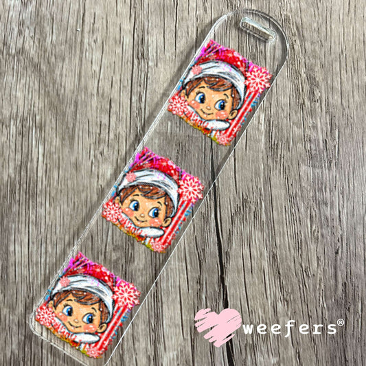UV DTF Decal - Elf Caught you Being Naughty Bookmark Weefers