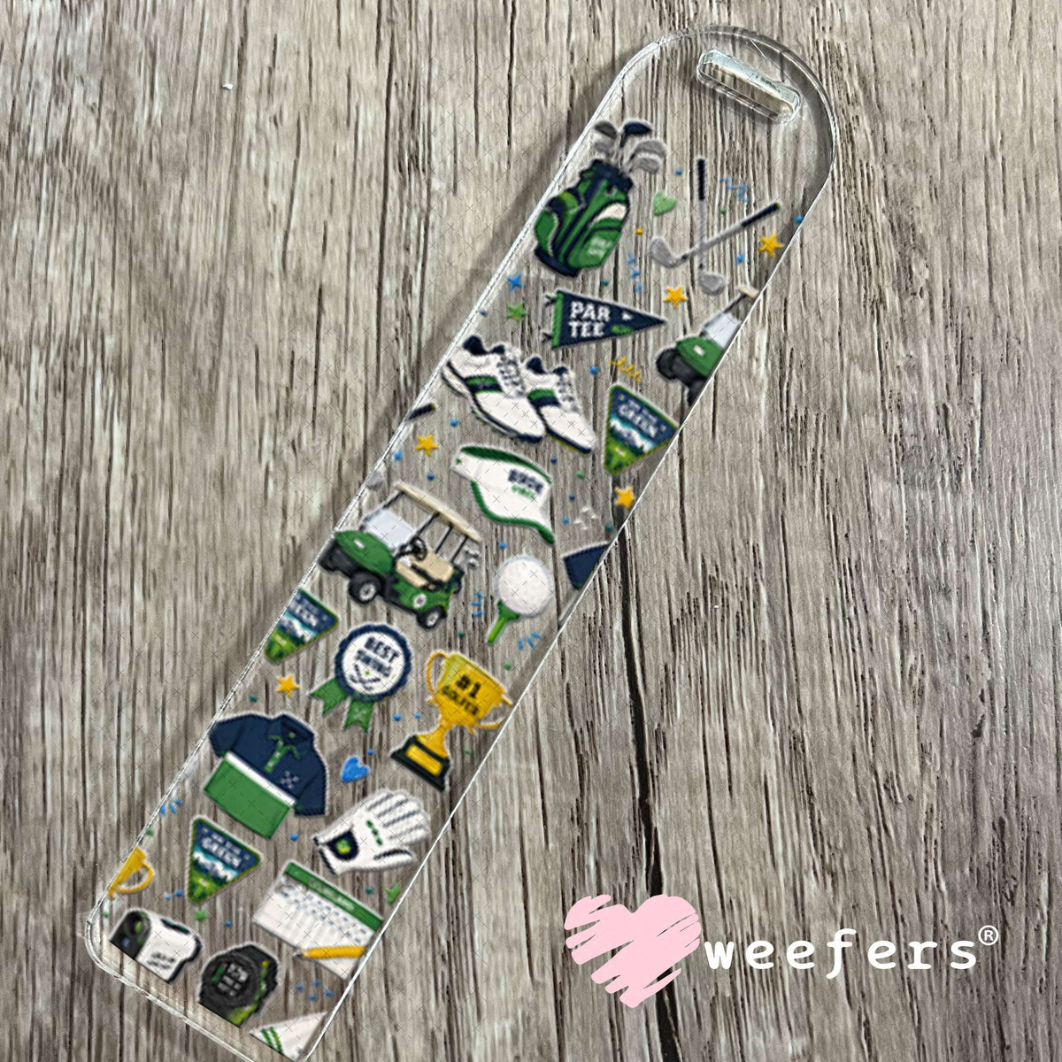 UV DTF Cup Wraps - Golf all Day Bookmark Weefers
