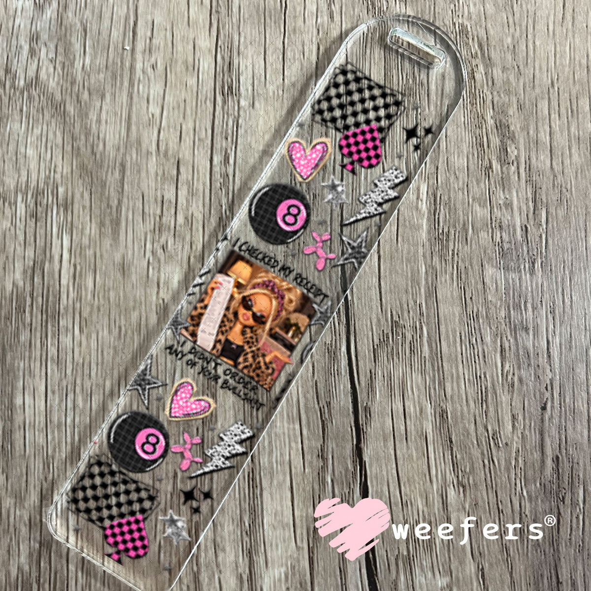 UV DTF Cup Wrap – USA Red White Blue Bows Bookmark Weefers