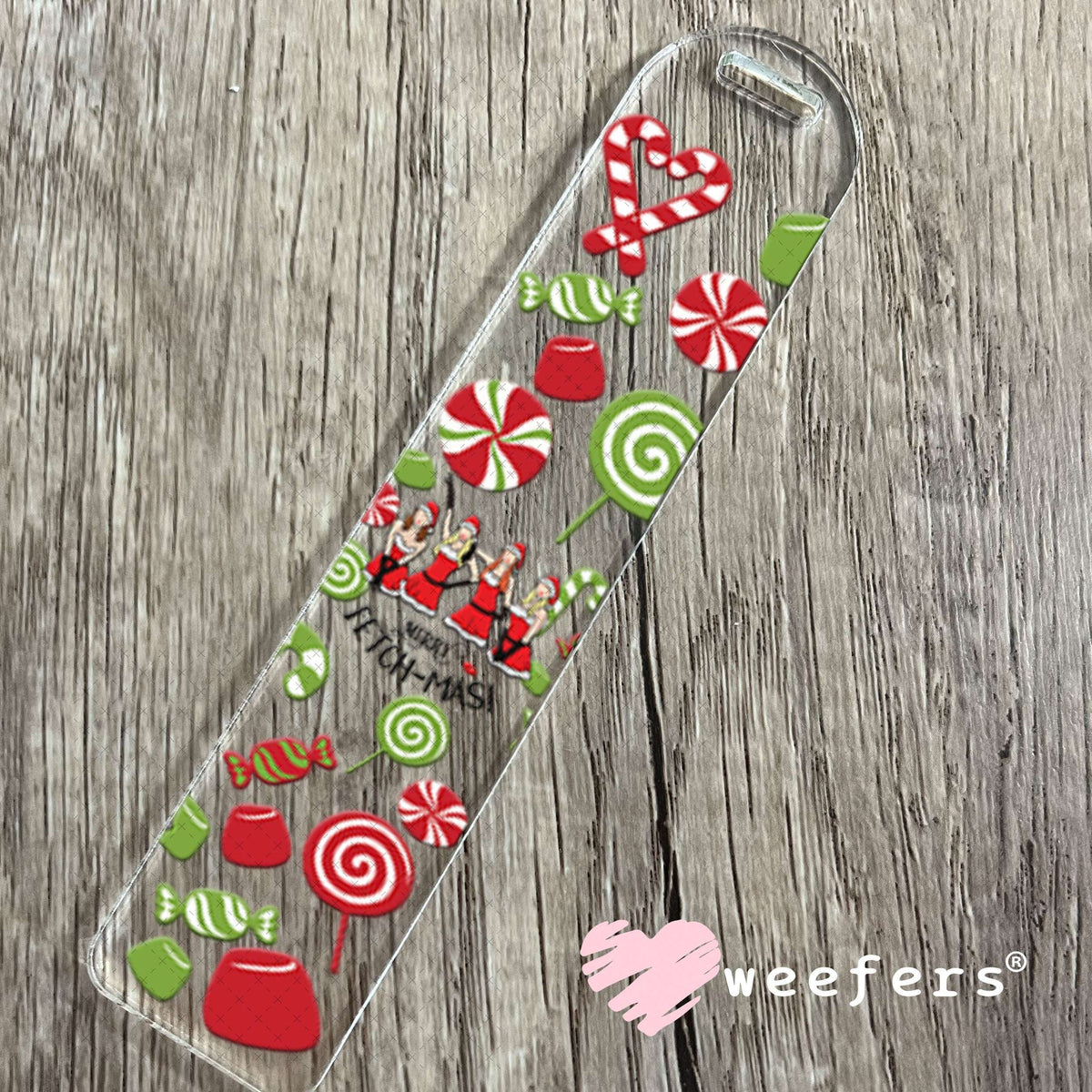 UV DTF Cup Wraps - Merry Fetch-mas - Weefers® Exclusive Bookmark Weefers