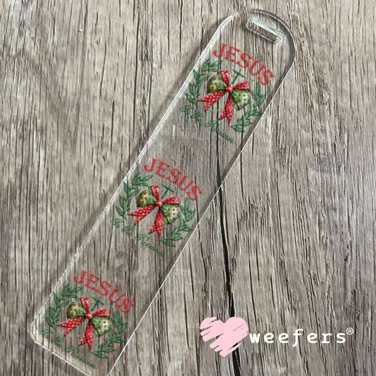 UV DTF Decal - Jesus is the Reason Bookmark Weefers