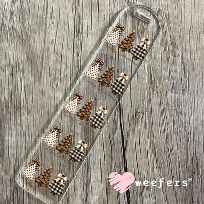UV DTF Decal - Merry Christmas Rustic Bookmark Weefers