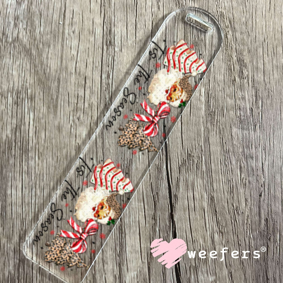 UV DTF Cup Wraps - Tis The Season Bookmark Weefers