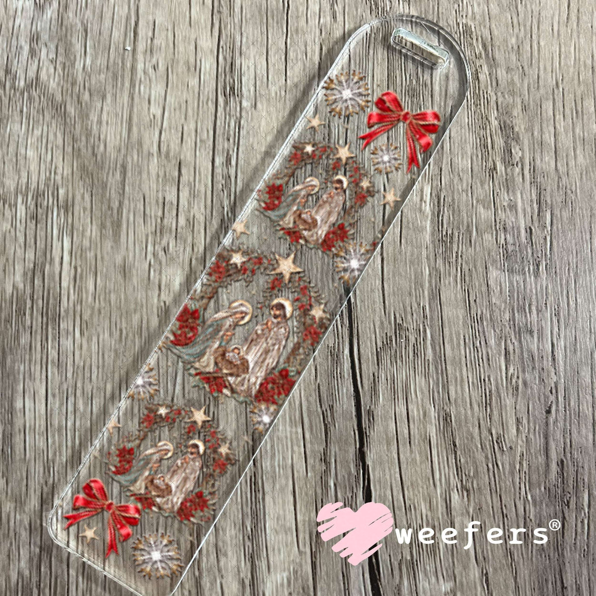 UV DTF Cup Wraps - Christmas Nativity Bookmark Weefers