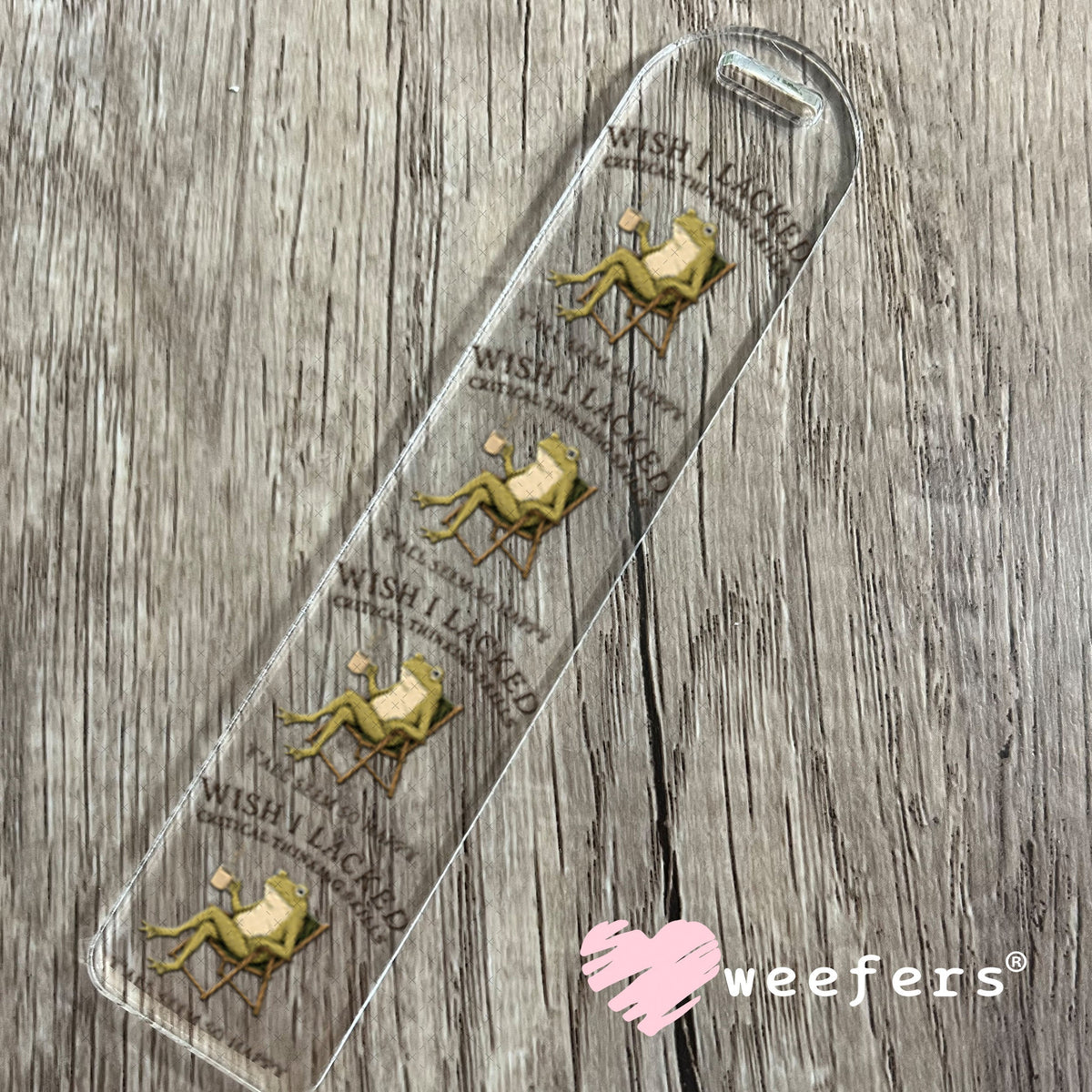 UV DTF Decal - Later Gator Bookmark Weefers
