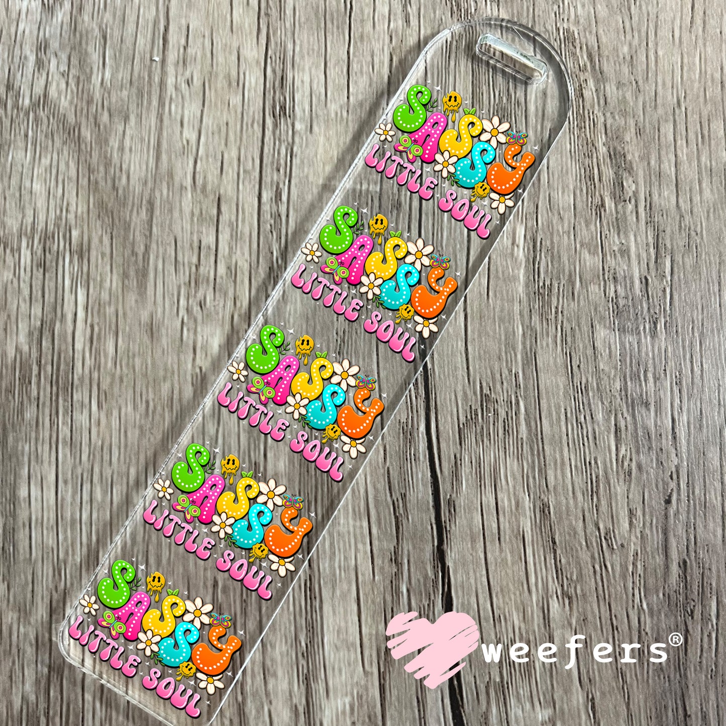 Sassy Little Soul UV DTF Bookmark Decal