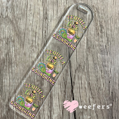 Tequila and Sunshine UV DTF Bookmark Decal