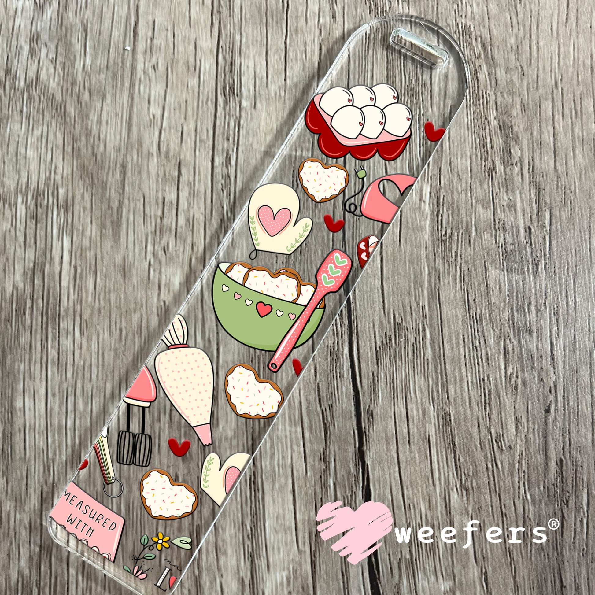 Bakers Favorite Things UV DTF Bookmark Decal