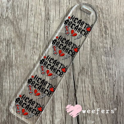 Heart Breaker Skateboard UV DTF Bookmark Decal