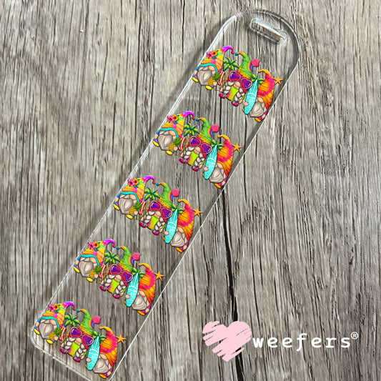 Summertime Beach Gnomes UV DTF Decal Bookmark Weefers