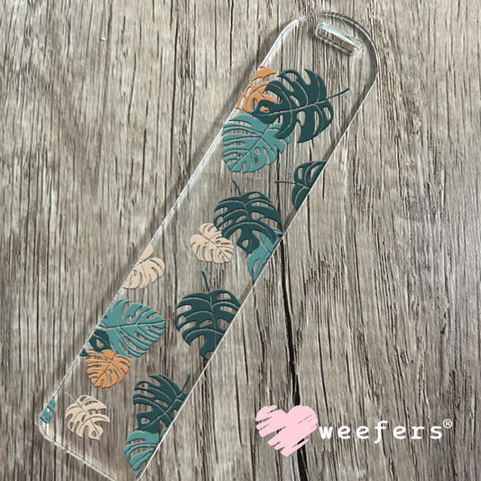 Monstera Leaves UV DTF Cup Wrap Bookmark Weefers