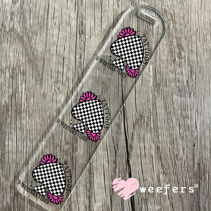 Tattoos and Western Vibes UV DTF Decal Bookmark Weefers