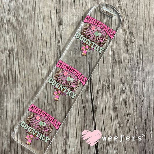 Christmas Country UV DTF Decal Bookmark Weefers