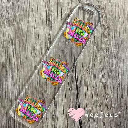 Loaded Tea Dealer UV DTF Decal Bookmark Weefers