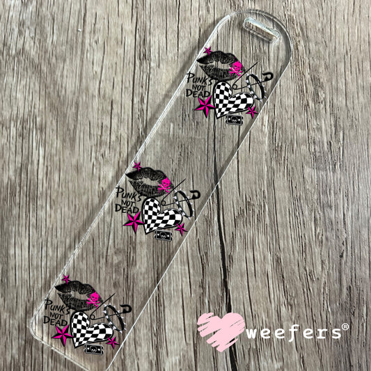 Punk is Not Dead UV DTF Decal Bookmark Weefers