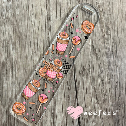 Pumpkin Spice UV DTF Cup Wrap Bookmark Weefers