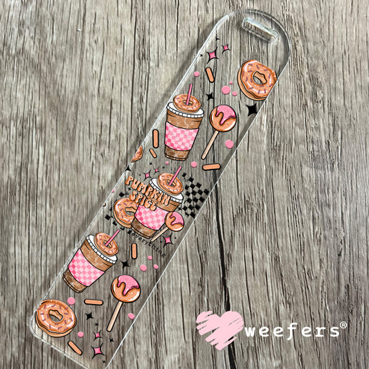 Pumpkin Spice UV DTF Cup Wrap Bookmark Weefers