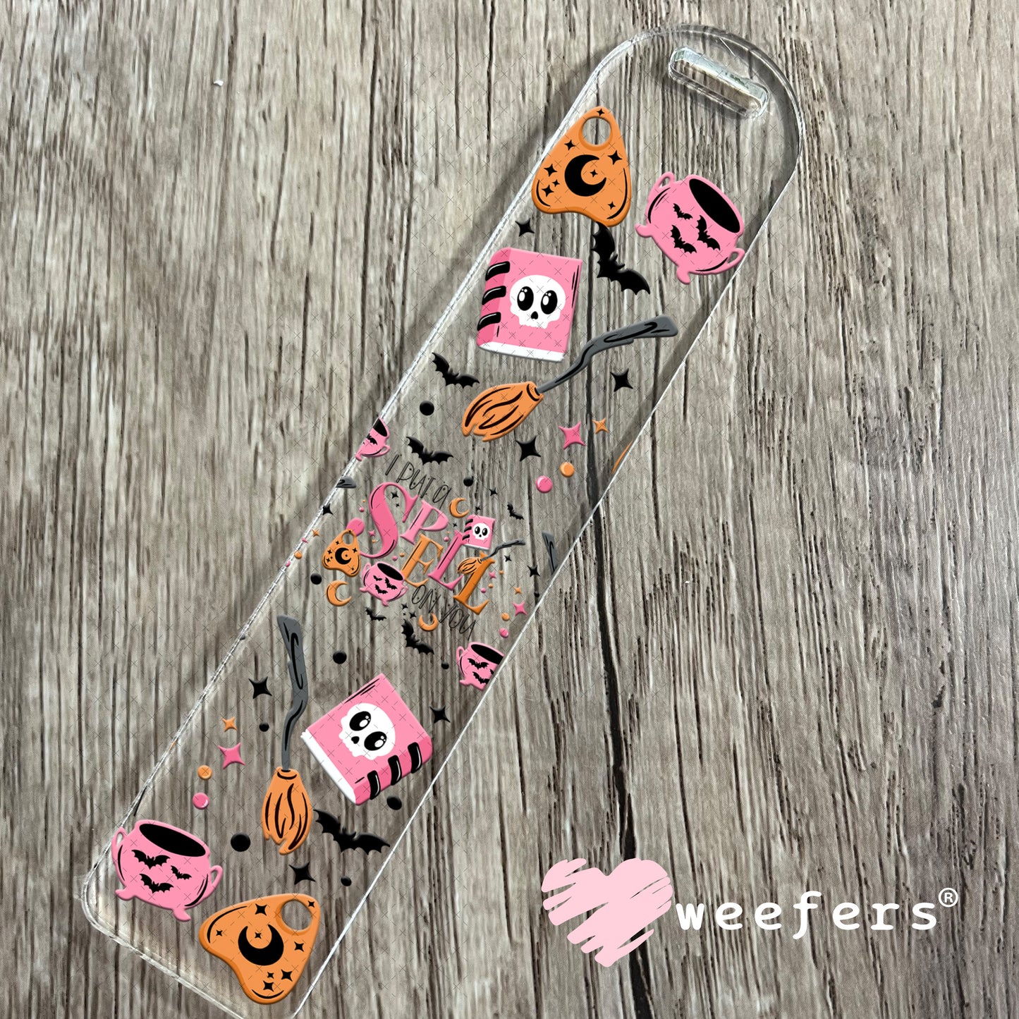 I Put a Spell on You UV DTF Cup Wrap Bookmark Weefers