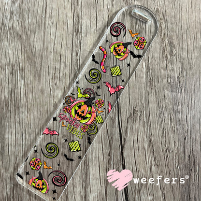 Spooky Vibes Halloween UV DTF Cup Wrap Bookmark Weefers