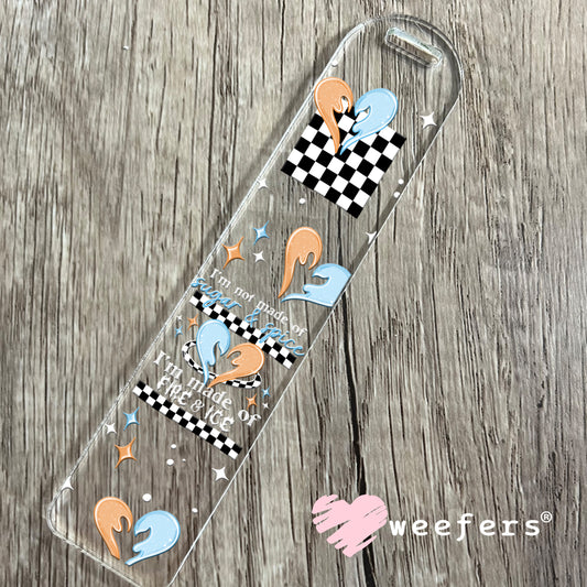 I'm Not made of Sugar and Spice White UV DTF Cup Wrap Bookmark Weefers