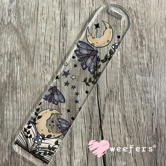 Cottagecore Open Book UV DTF Cup Wrap Bookmark Weefers