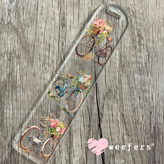 Vintage Watercolor Bicycles UV DTF Cup Wrap - Weefers