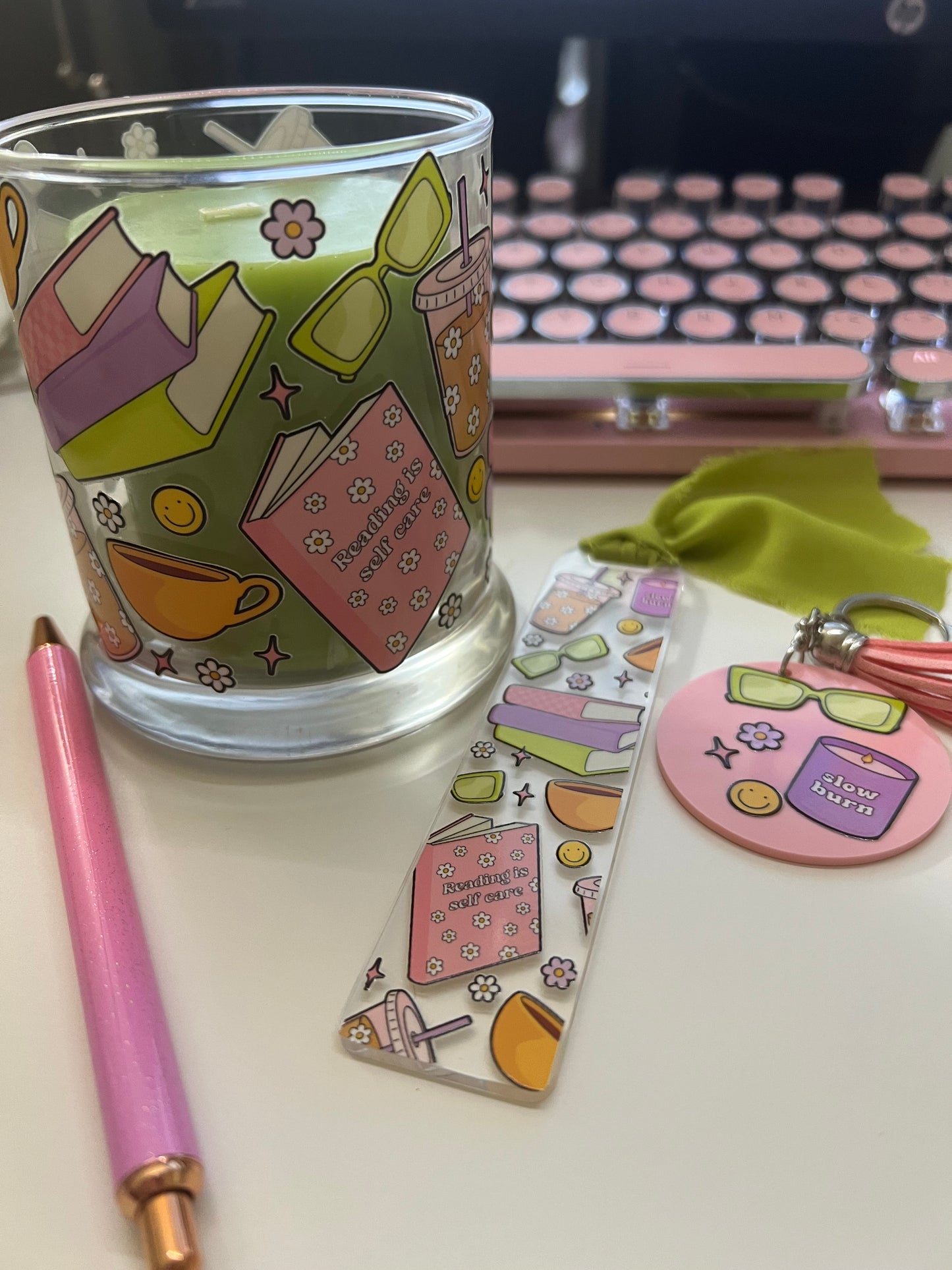 Self Care Book Lover Things UV DTF Cup Wrap - Weefers