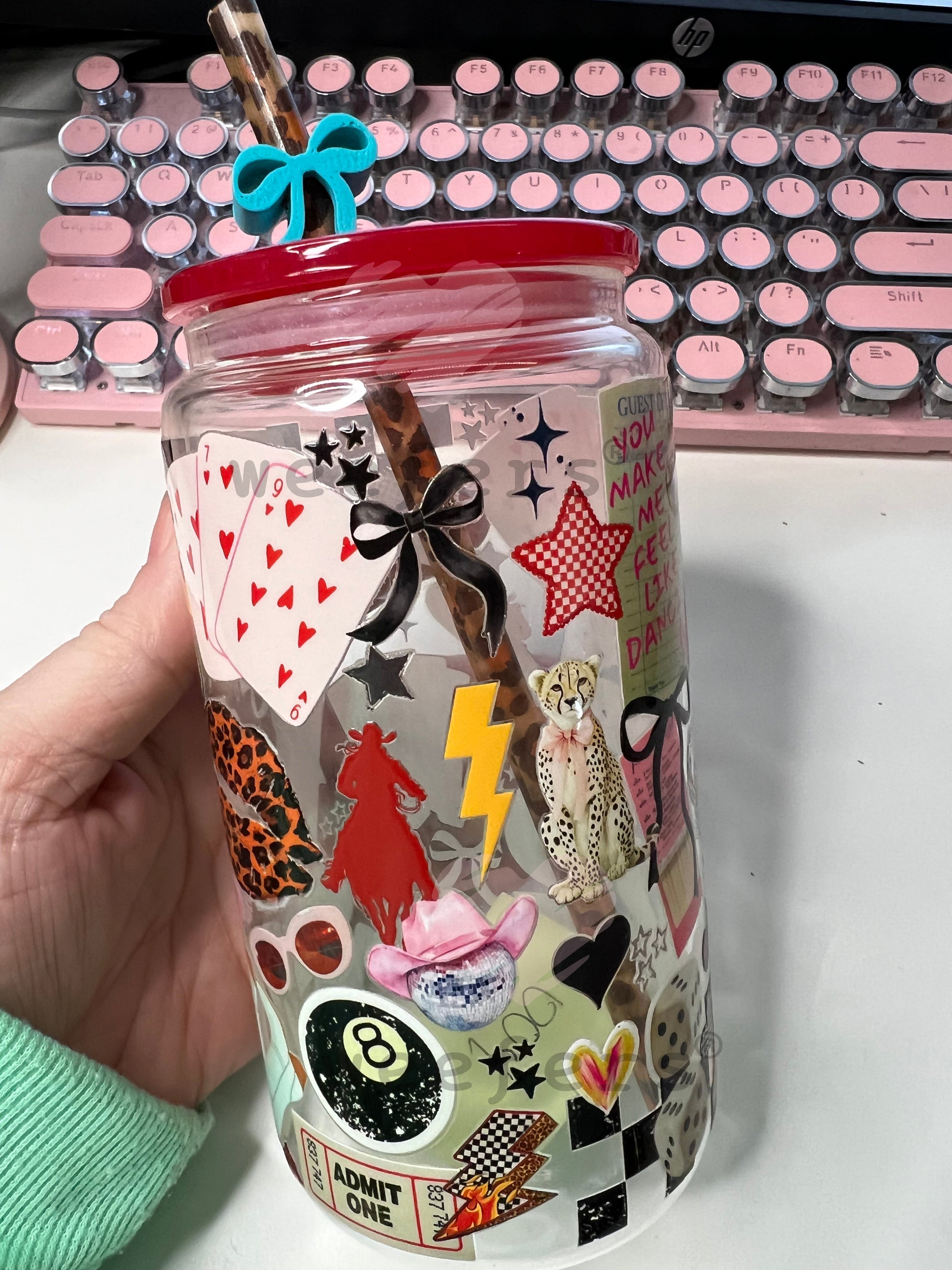 You Make Me Feel Like Dancing UV DTF Cup Wrap - Weefers Exclusive Wrap Weefers