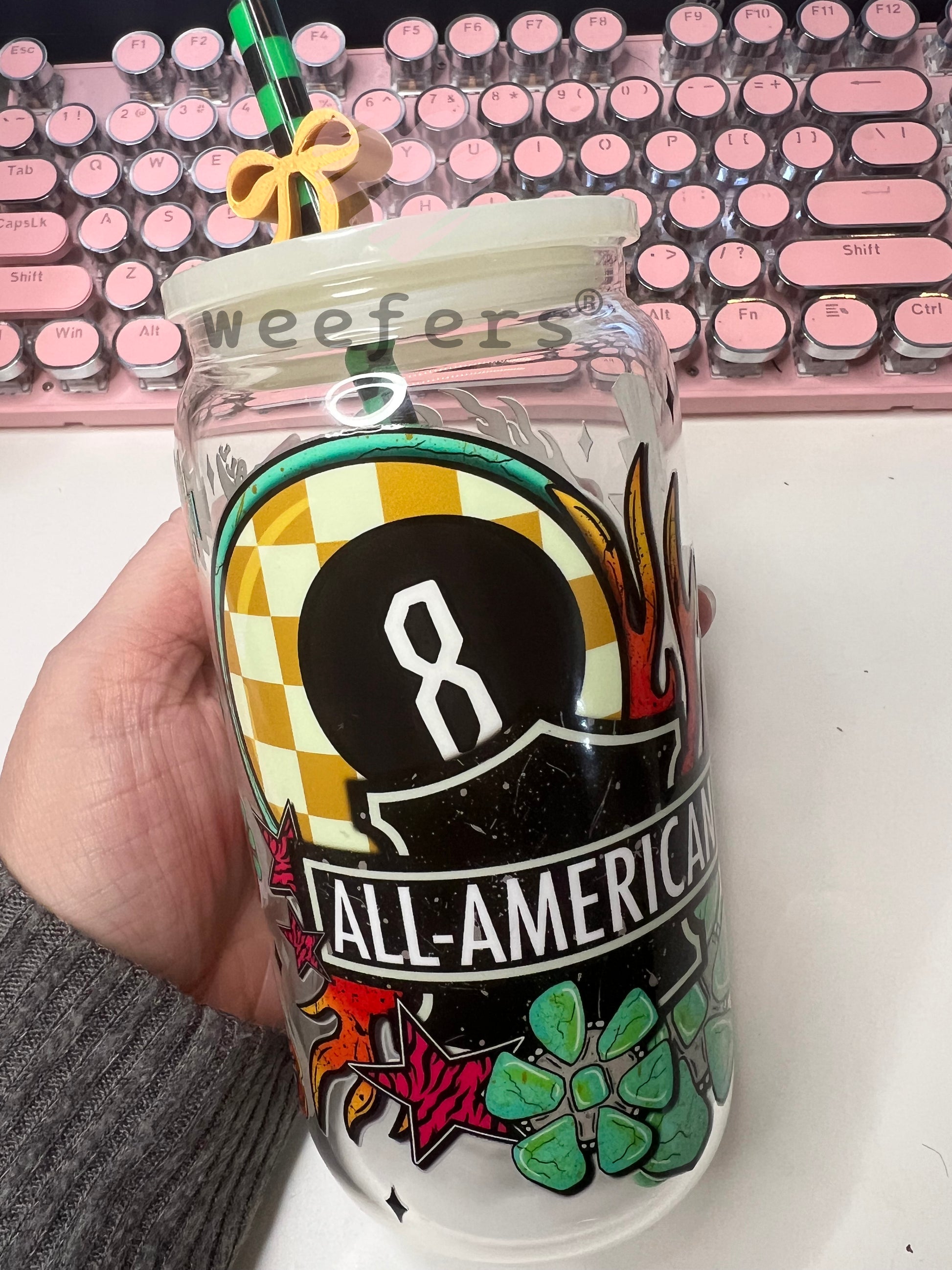 All American UV DTF Cup Wrap - Weefers Exclusive Wrap Weefers