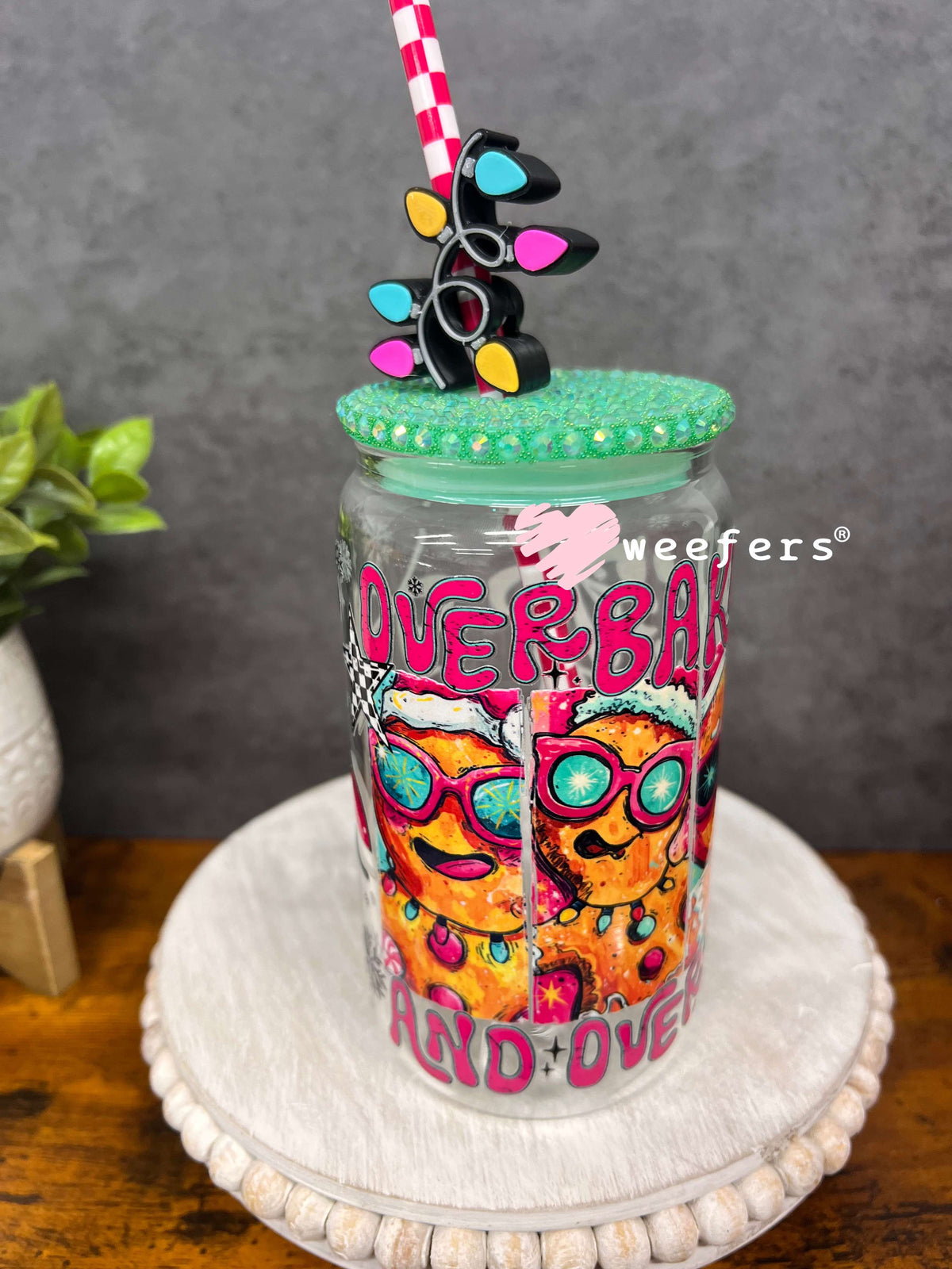 UV DTF Cup Wraps - Overbaked and Over it - Weefer® Exclusive Weefers