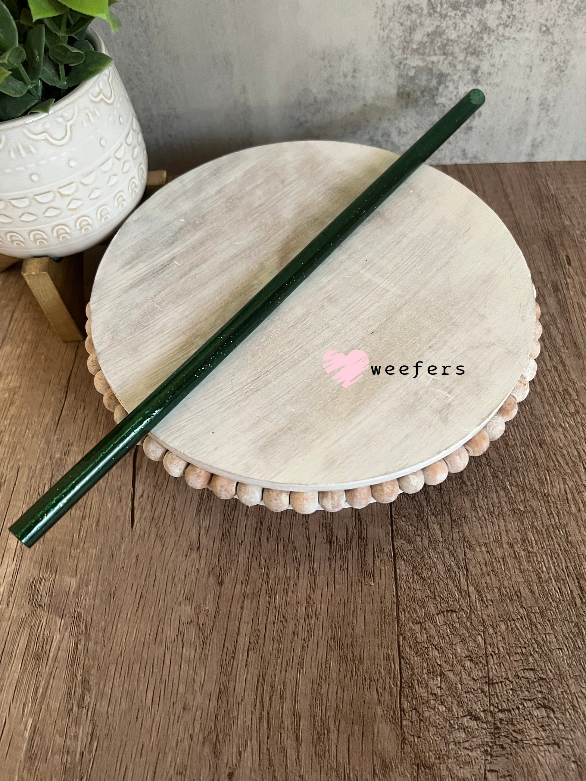 12" Patterned Straw – Fits 40oz Tumblers | Reusable Colorful Drink Straw - 10mm Weefers