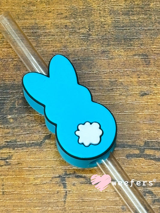 Straw Topper Buddy - Easter Bunny (Fits both 8mm and 10mm straws) Weefers