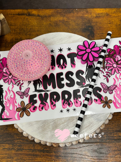 UV DTF Cup Wrap – Hot Mess Express Weefers