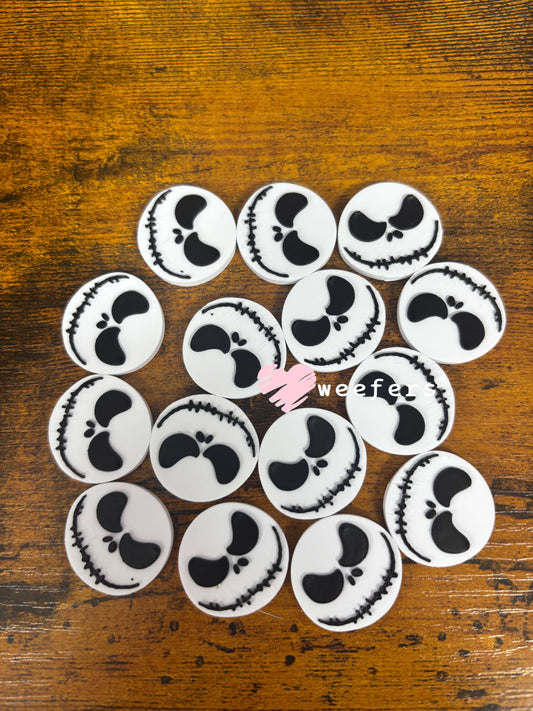 Christmas Jack Flat Back Lid Charms (5-Pack)| Junk Journals Weefers