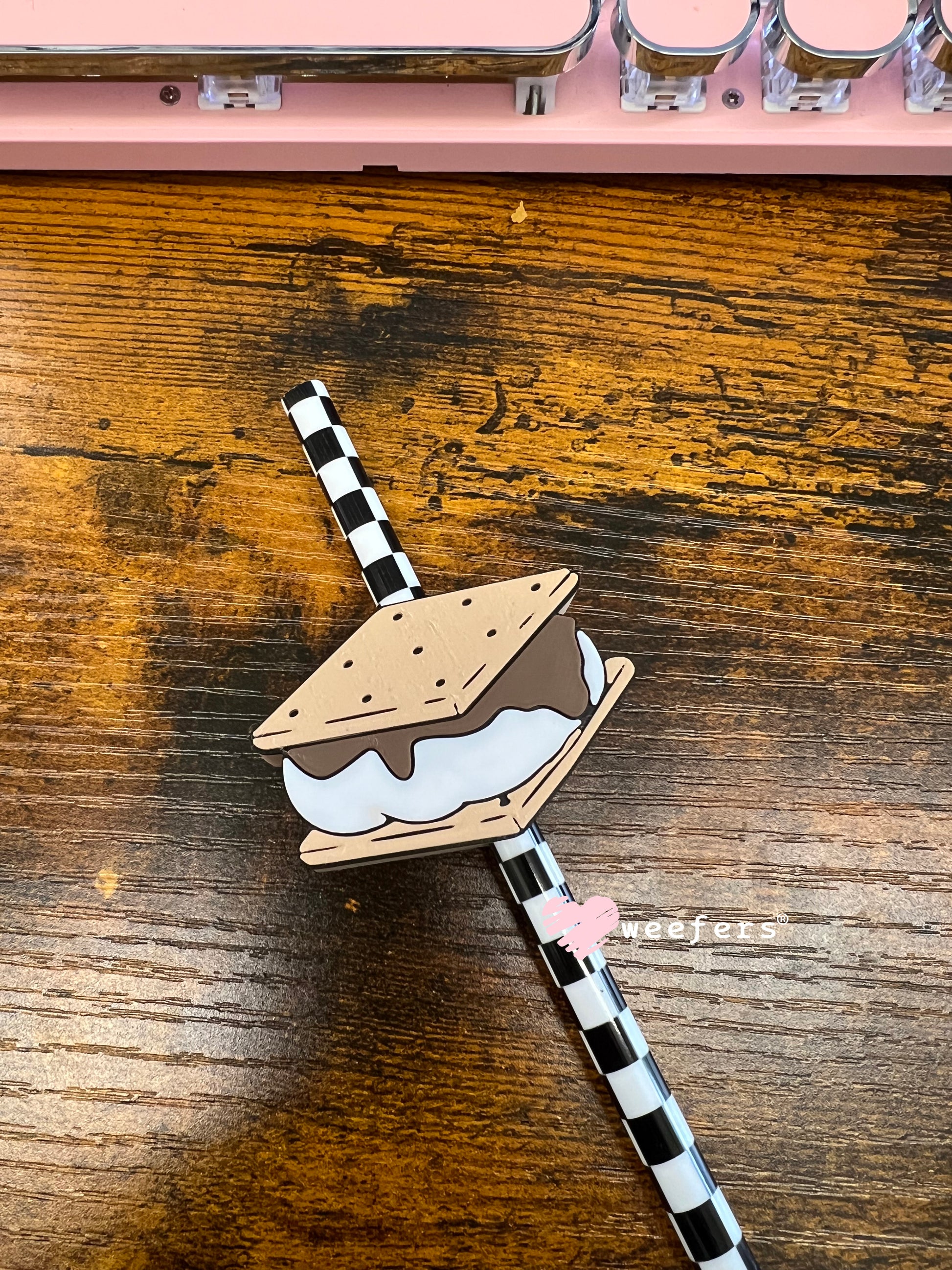 Smore Straw Topper Buddy Weefers