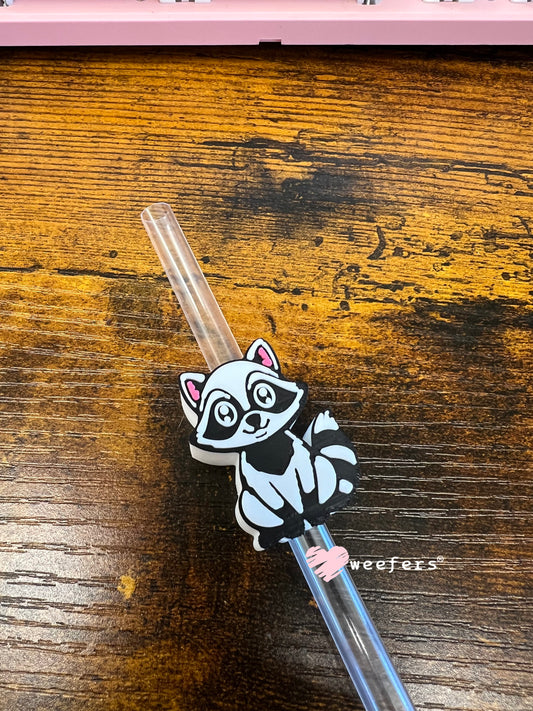 Raccoon Straw Topper Buddy Weefers