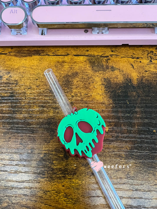 Poison Apple Straw Topper Buddy Weefers