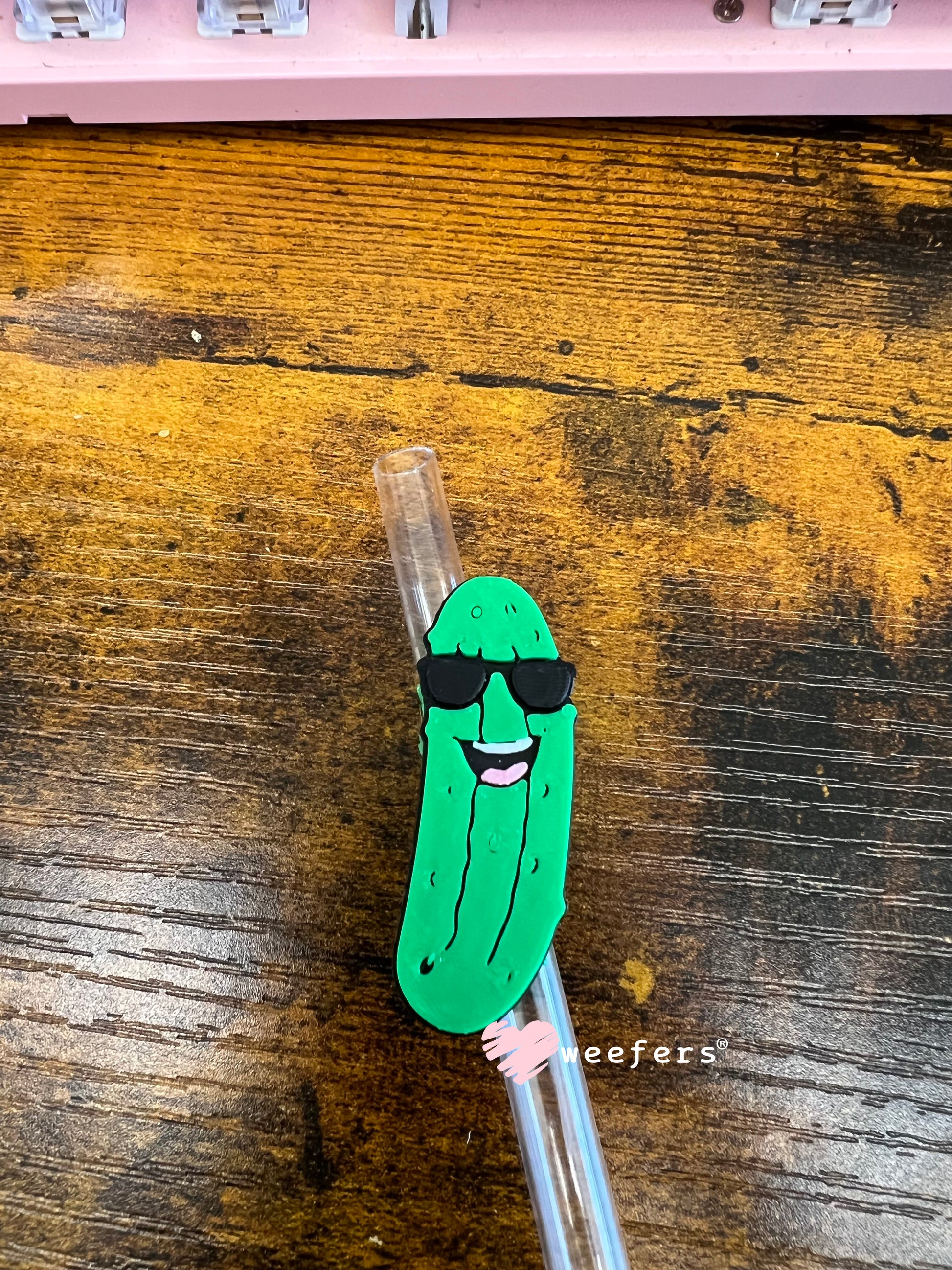 Cool Pickle Straw Topper Buddy Weefers