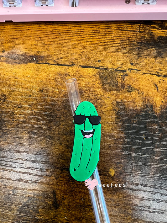 Cool Pickle Straw Topper Buddy Weefers