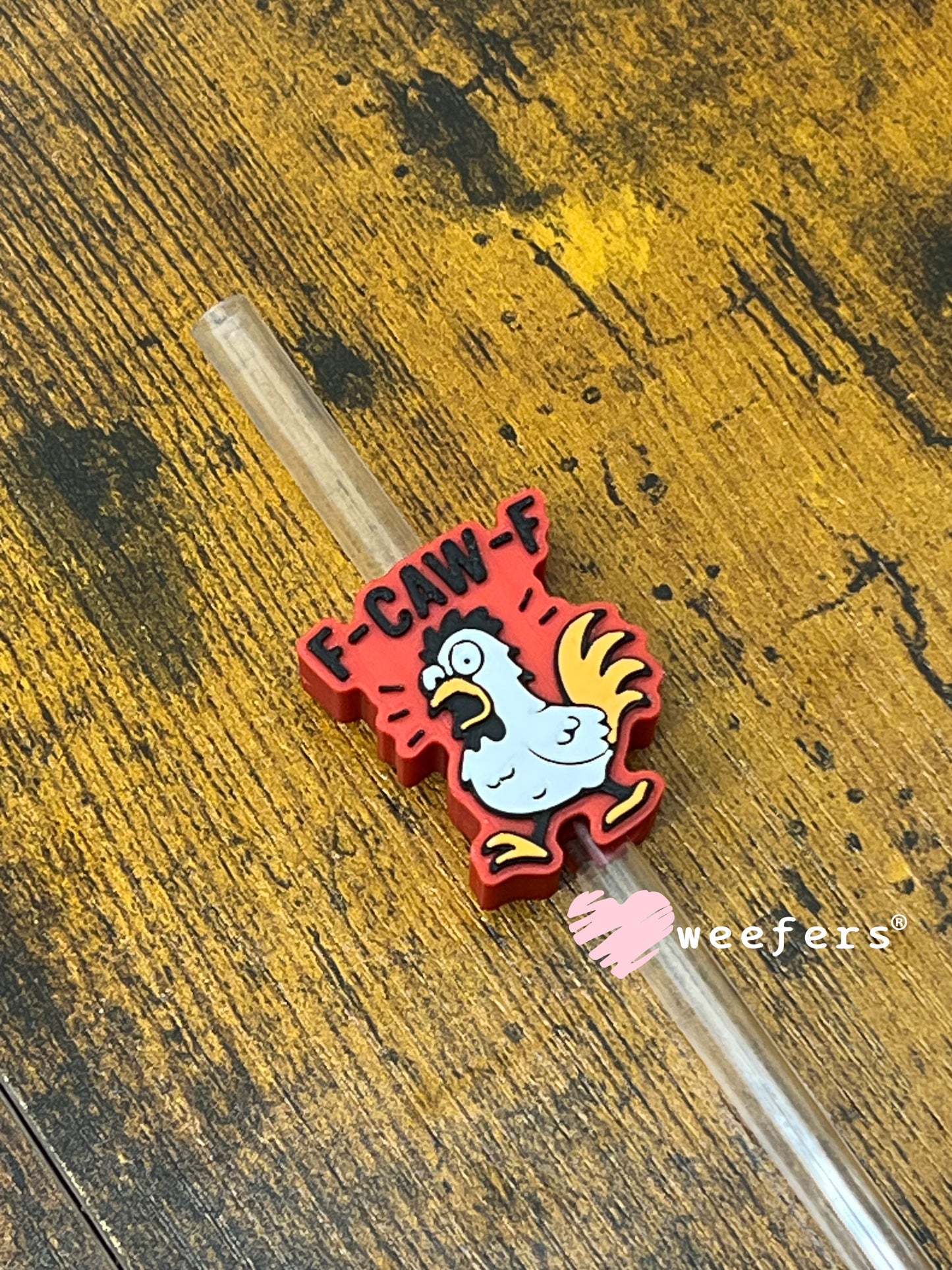 F-Caw-F Straw Topper Buddy Weefers